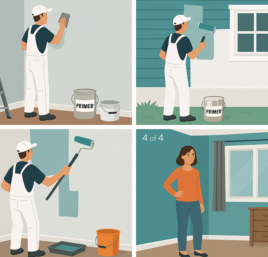 Included in a Painting Service