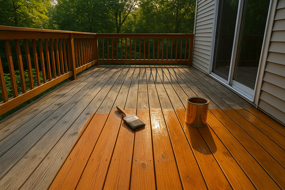 Stain Your Deck