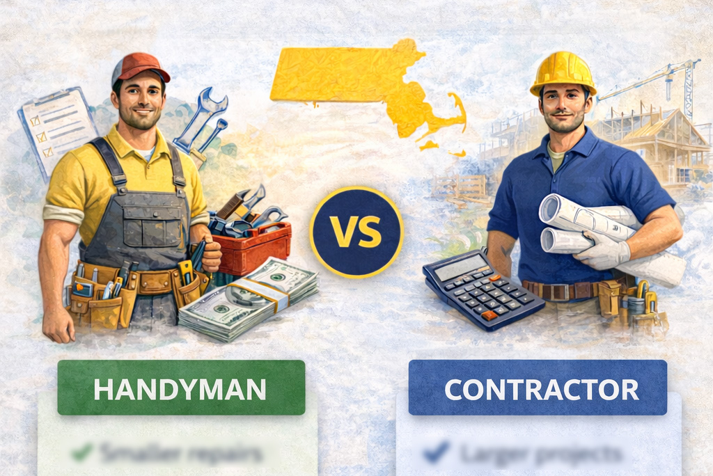 Handyman vs Contractor