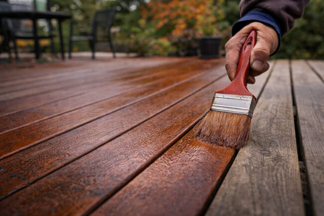 Best Time of Year to Stain a Deck in Massachusetts