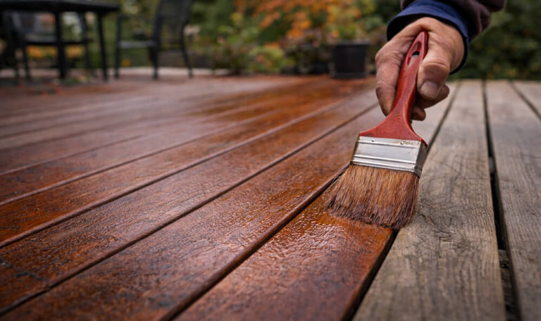 Best Time of Year to Stain a Deck in Massachusetts