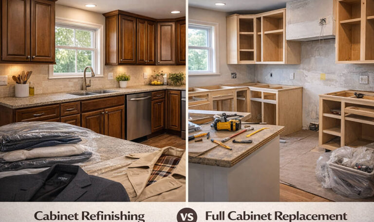 Cabinet Refinishing vs Replacement in MA Kitchens