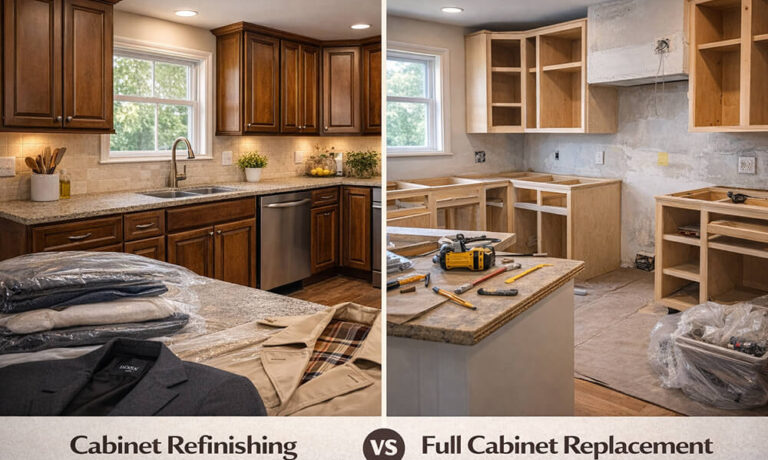 Cabinet Refinishing vs Replacement in MA Kitchens