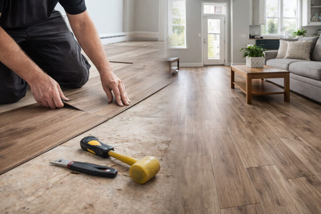 Cost to Hire Someone to Put in Vinyl Flooring