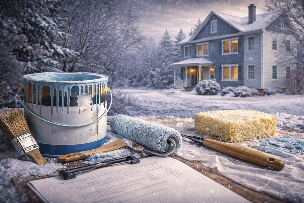 Exterior Painting Prep for Massachusetts Winters