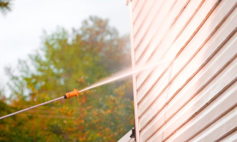 Time to Power Wash a House Power Wash a House in Massachusetts