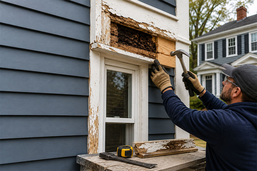 Carpentry Repairs to Do Before Painting in Massachusetts