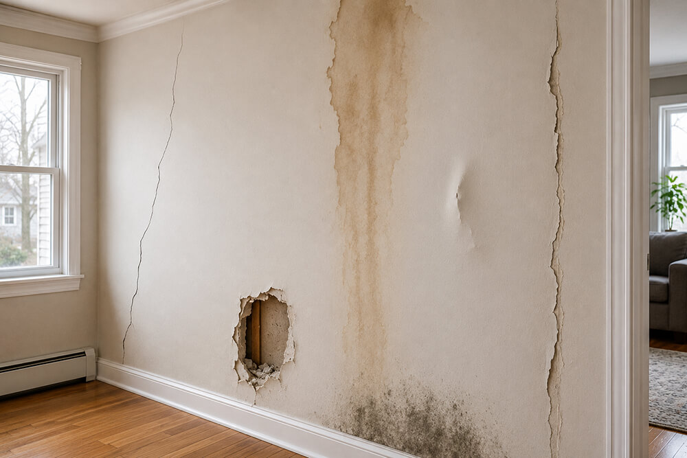 Drywall Needs Repair in Massachusetts
