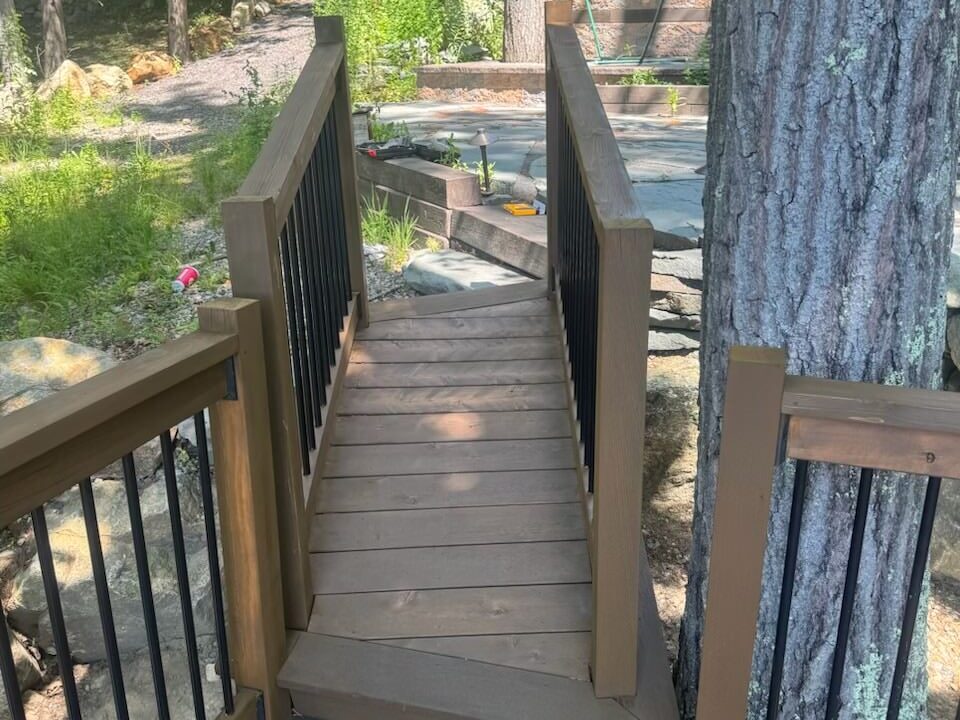 Deck Staining in Gardner, MA
