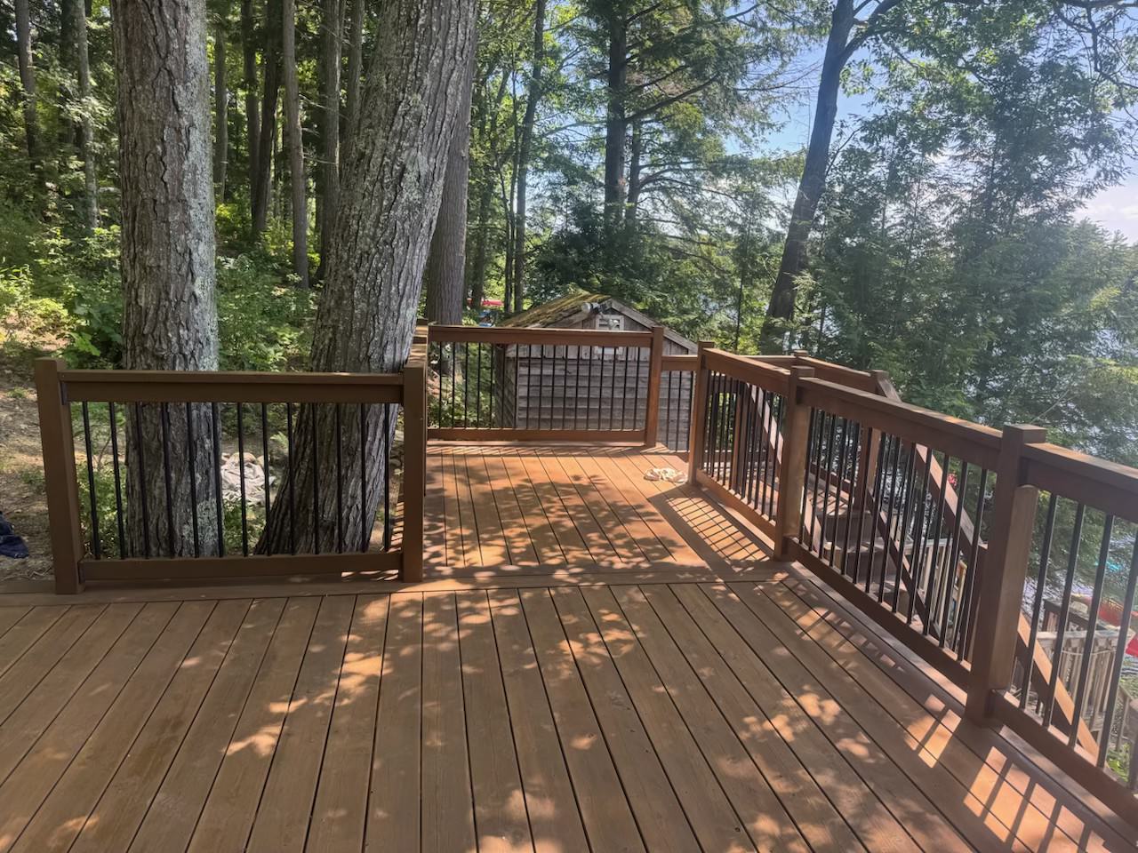 Deck Staining in Gardner, MA