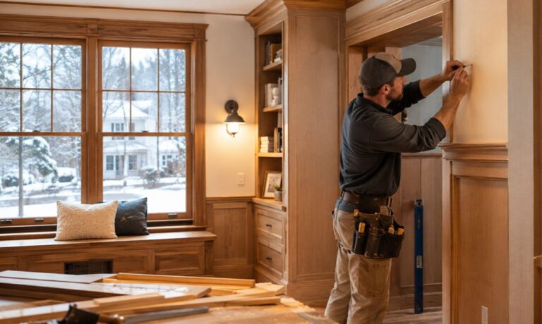 Winter Is Ideal for Interior Carpentry in Massachusetts