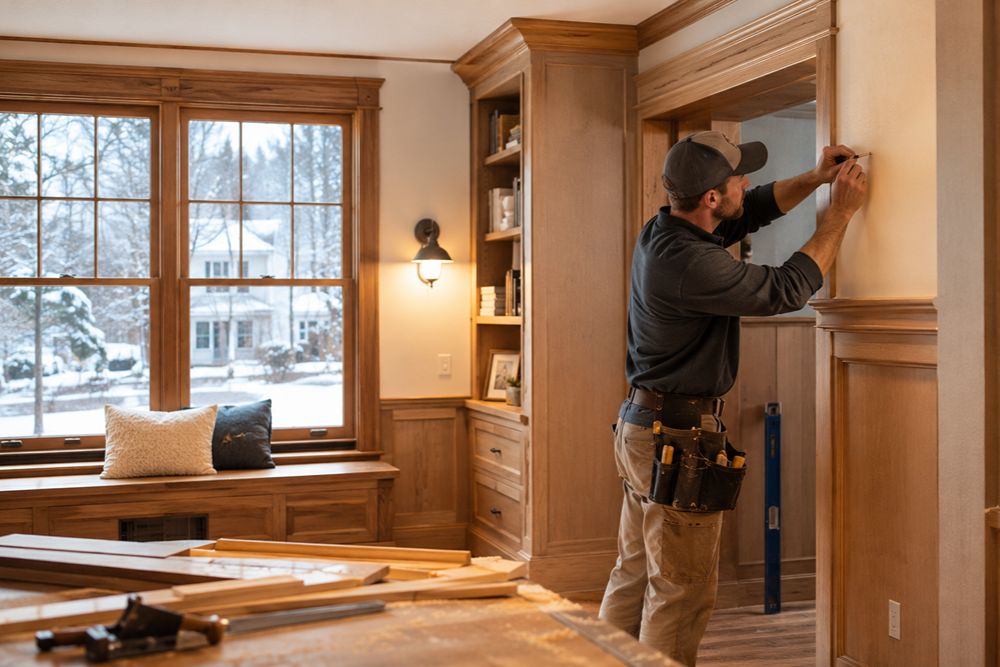 Winter Is Ideal for Interior Carpentry in Massachusetts