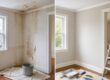 water damaged drywall in Massachusetts